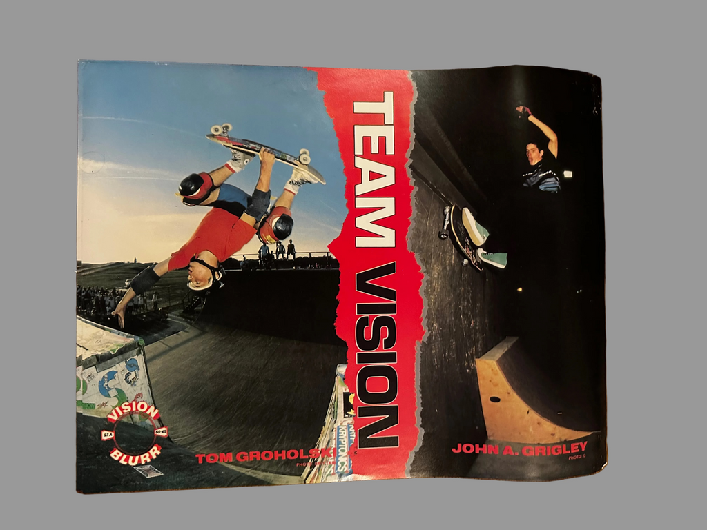 Skateboard poster from 1988