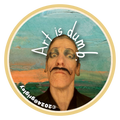 OGD Art•Is•Dumb 2.5 Round Selfie-Suicide Sticker Series 2024