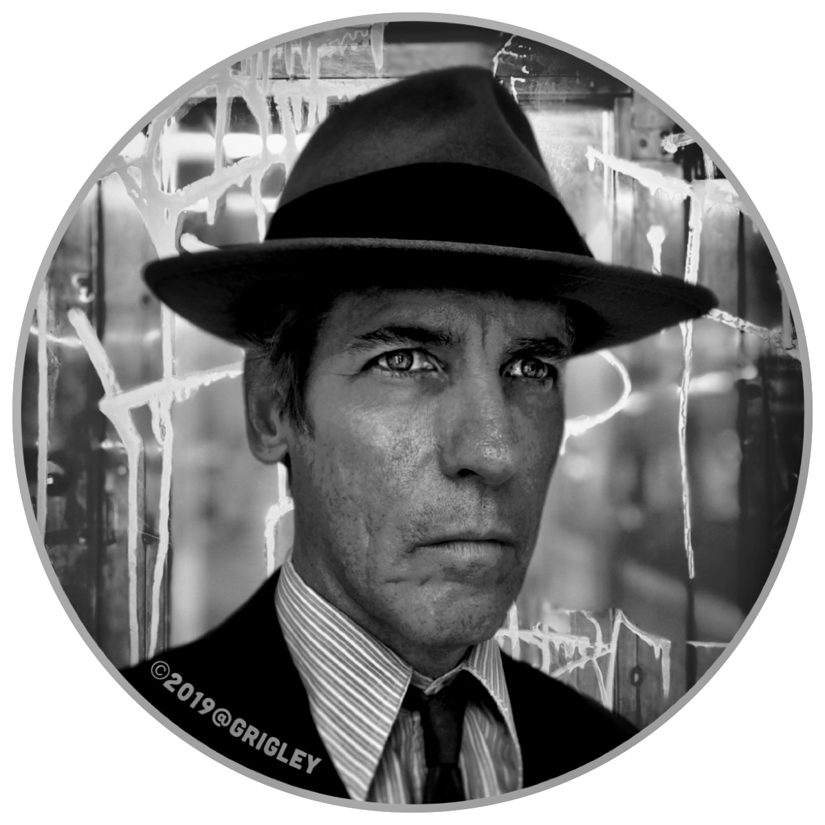 Old Ghosts Designs "Gangster Grigley Mug Shot" Selfie Suicide Decals 2019