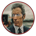 OGD SatanicSuit grigley Round Stickers 2022