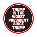 OGD Meme Theft Ring, Inc• The WORST 3" Round BLACK Stickers 2025