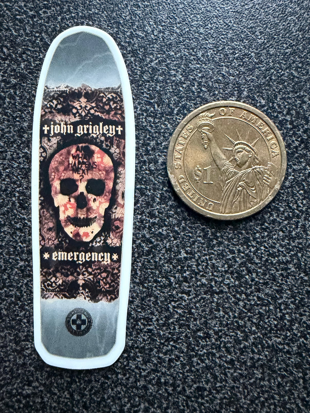 Blacklabel Emergency Grigley "What Next?" Mini Skate Deck Decals 2026