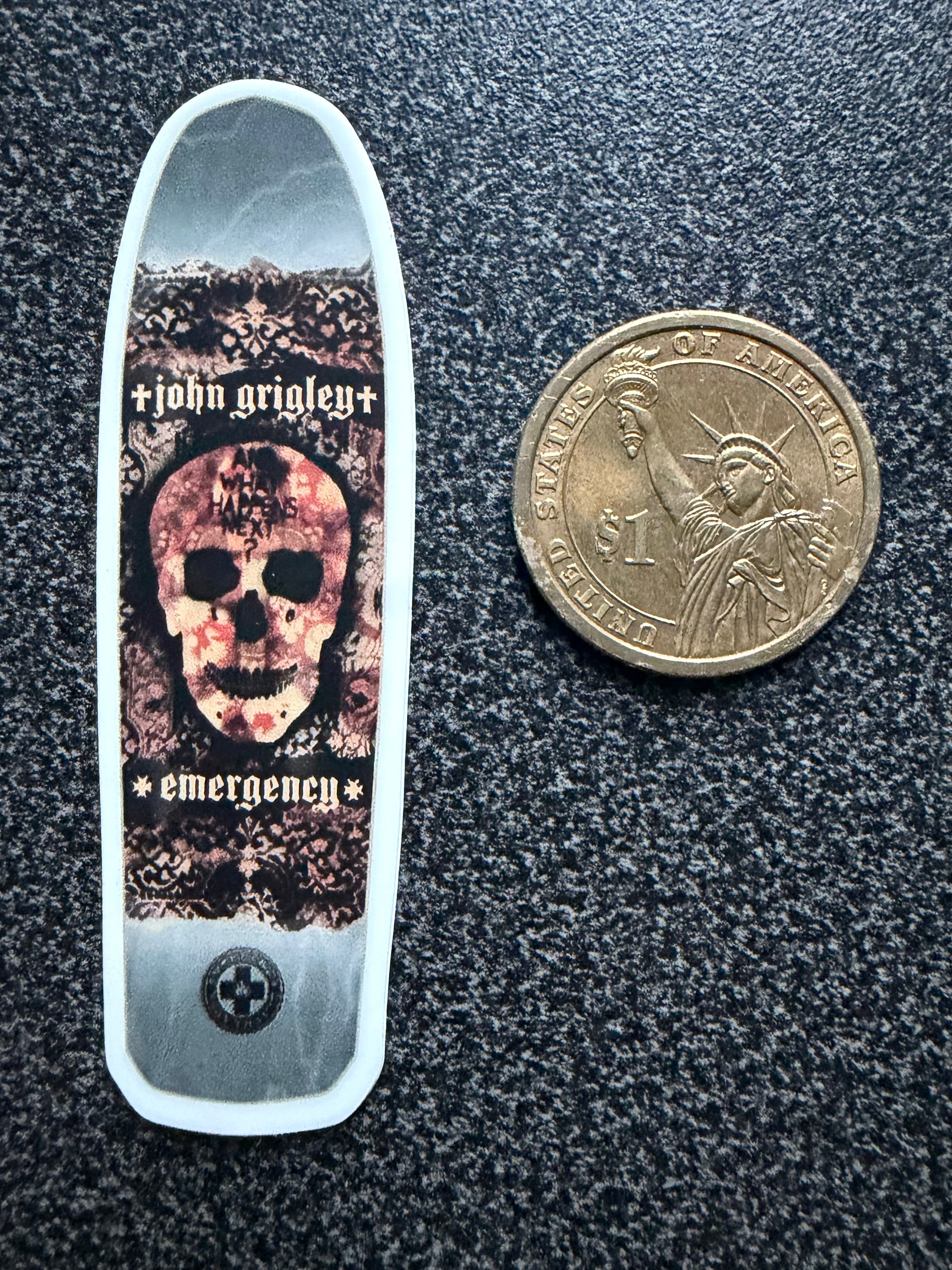 Blacklabel Emergency Grigley "What Next?" Mini Skate Deck Decals 2026
