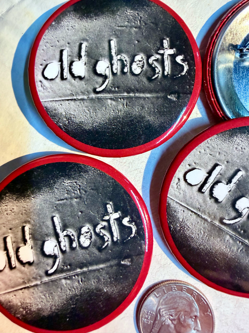 Old Ghosts 1984 Round Spray Paint Logo 2.25 Round Buttons