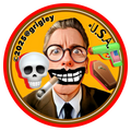 Old Ghosts Designs Grigley USA Death Selfie Suicide Round Stickers 2025