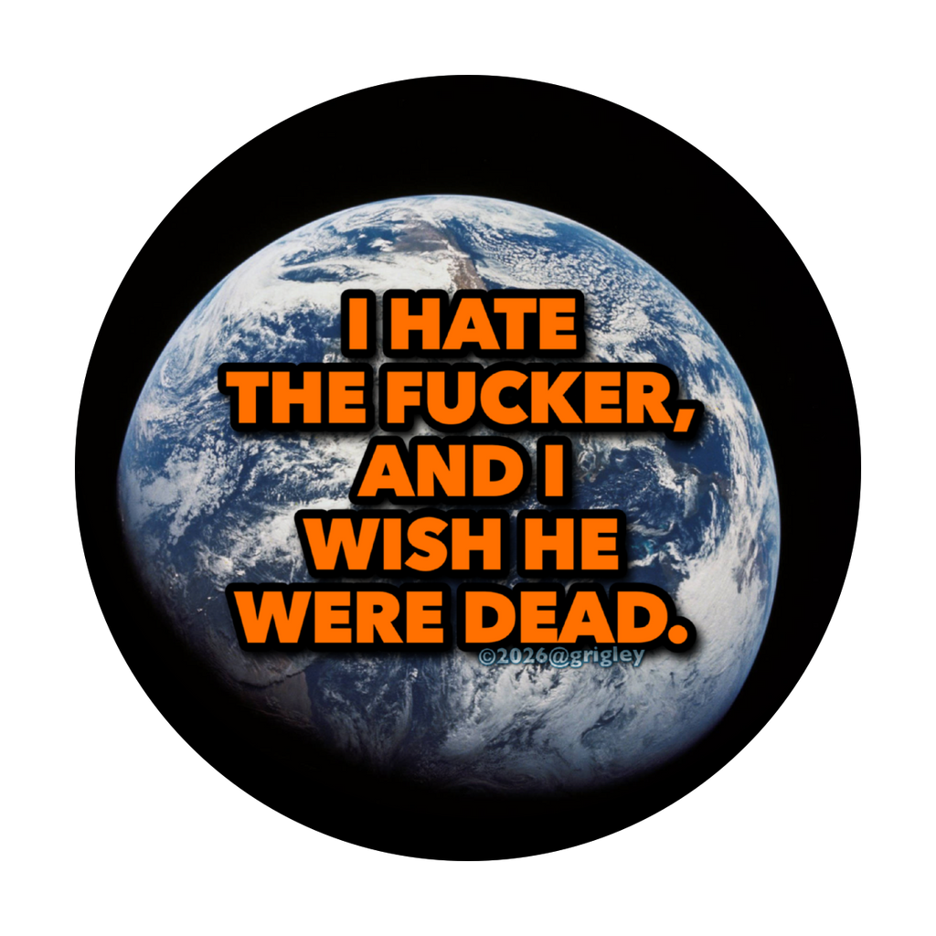 OGD The Whole World Stickers, in living colors! 3 round inches 2026
