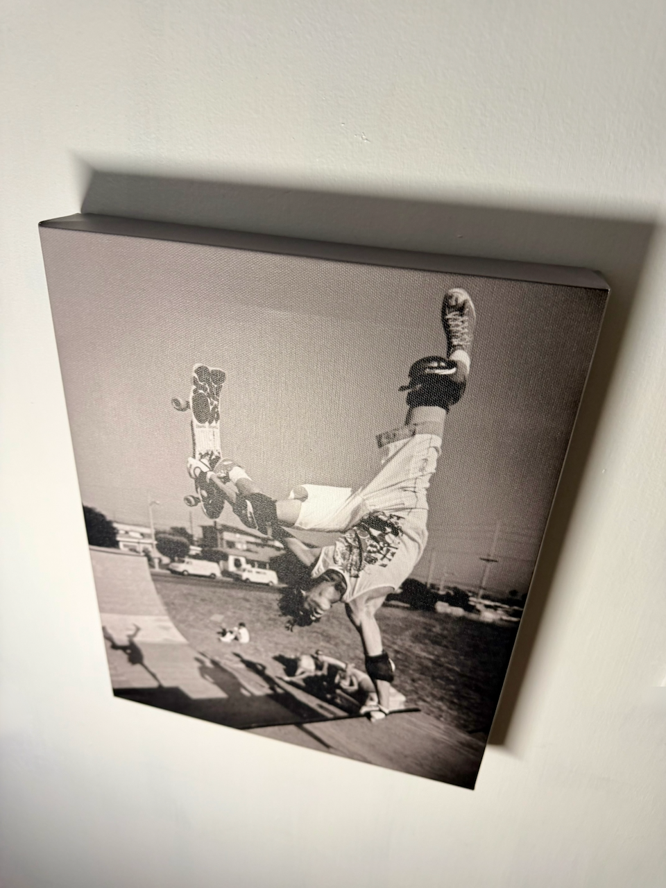 Old Ghosts Designs John A. Grigley Fine Art Canvas Prints- Tom West Iconic 1 footed Photo
