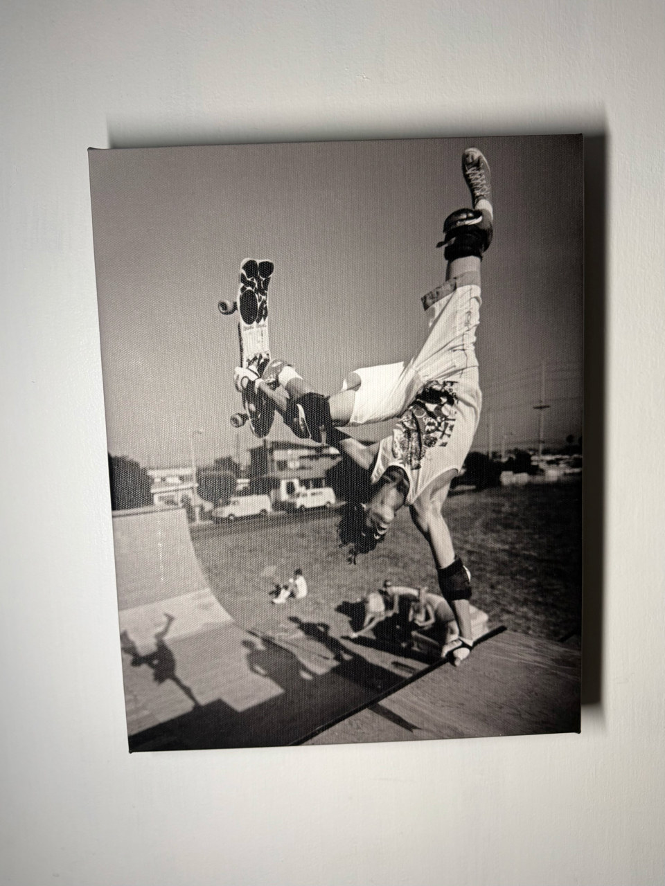 Old Ghosts Designs John A. Grigley Fine Art Canvas Prints- Tom West Iconic 1 footed Photo