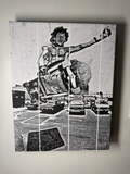 Old Ghosts Designs John A. Grigley Fine Art Canvas Prints- The Great "O" Jump Ramp Shot