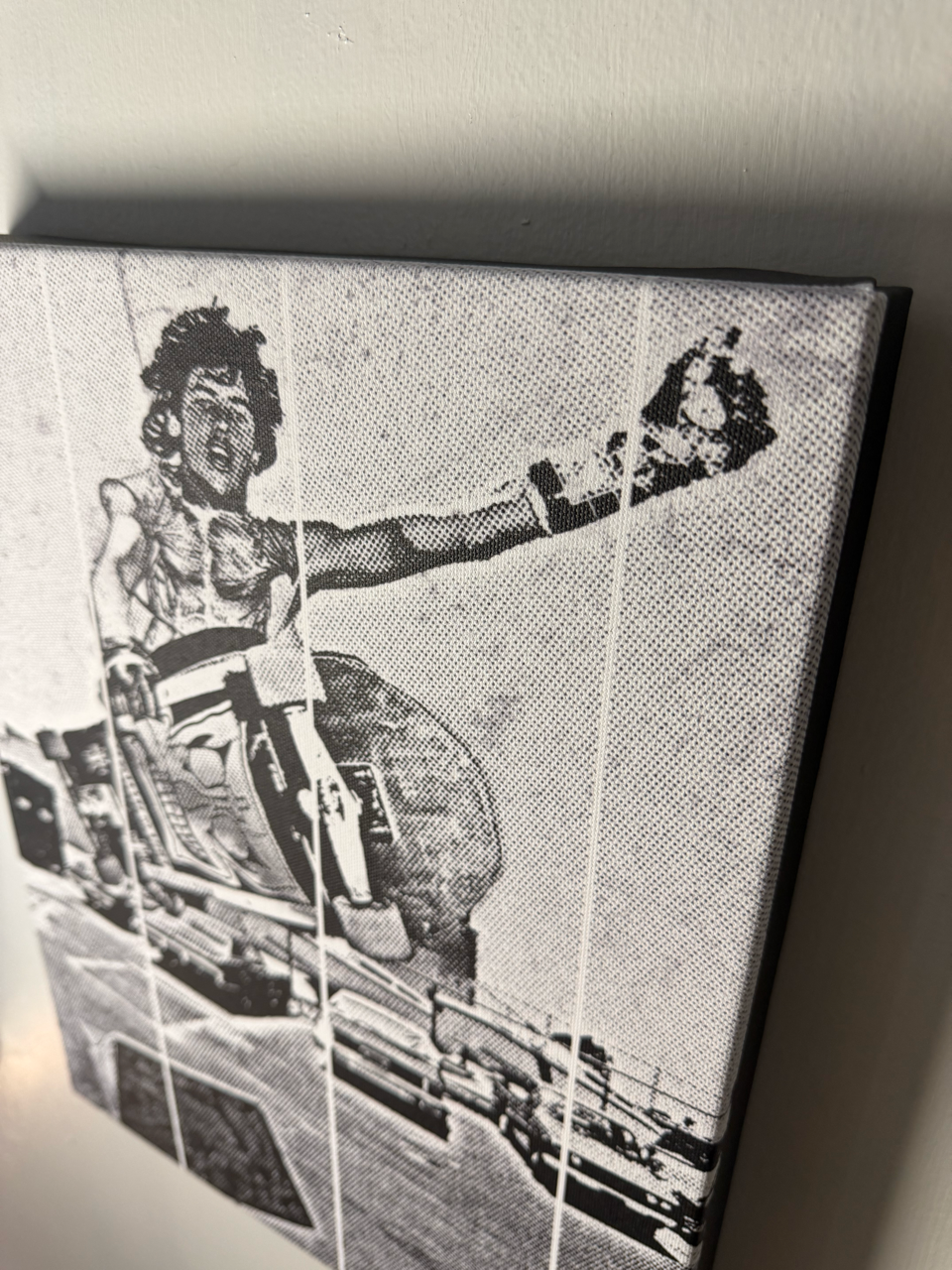 Old Ghosts Designs John A. Grigley Fine Art Canvas Prints- The Great "O" Jump Ramp Shot
