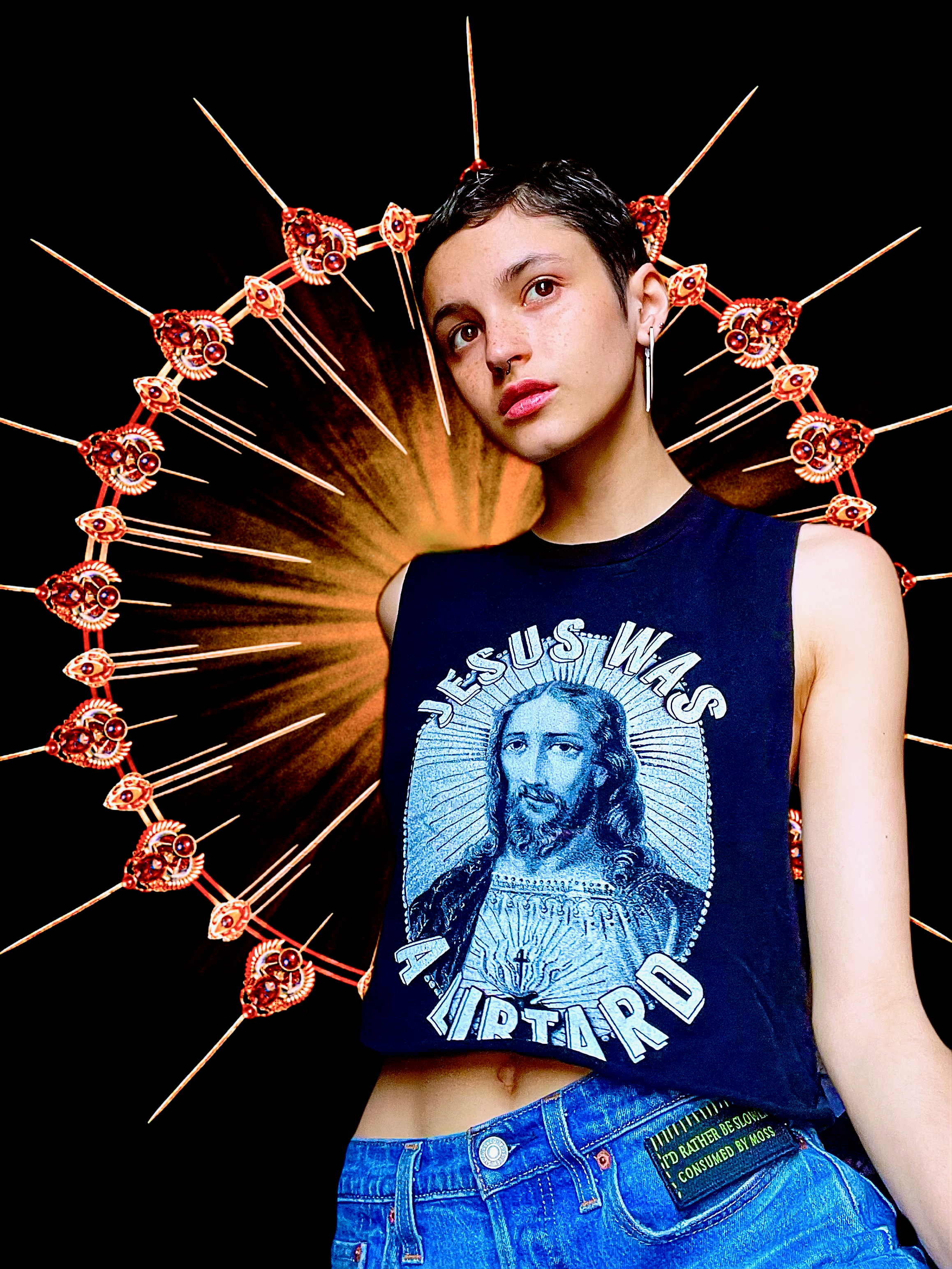 Jesus Was A Libtard Stickers 2017