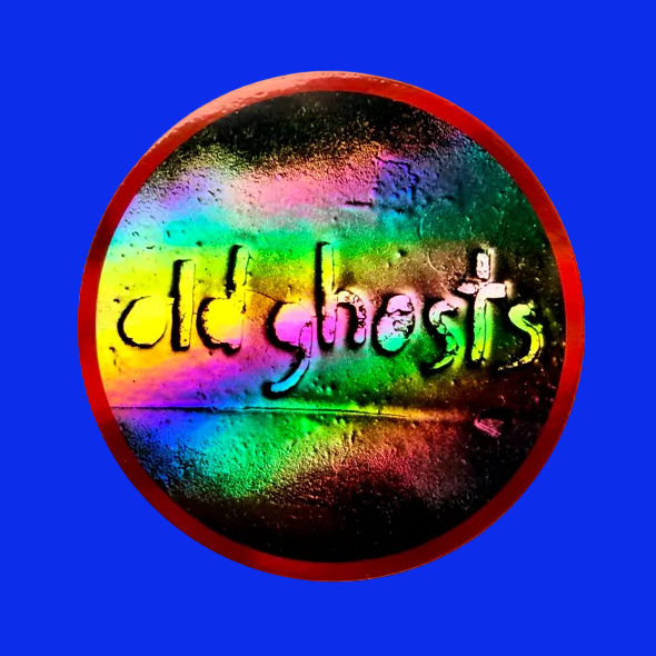 OG 1984 Round Spray Paint Stencil Logo Stickers