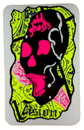 VINTAGE Vision Skates Old Ghosts Series Grigley Guardian Skateboard Stickers 1985