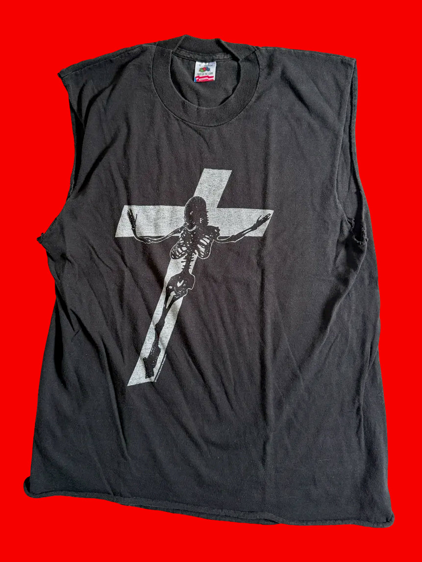 OGD Super Rare Temptation (Sleeves Cut) Black Vintage Tee Shirt circa 1990!