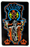 VINTAGE Vision Skates Old Ghosts Series Grigley Street Ghost Skate Decals 1985